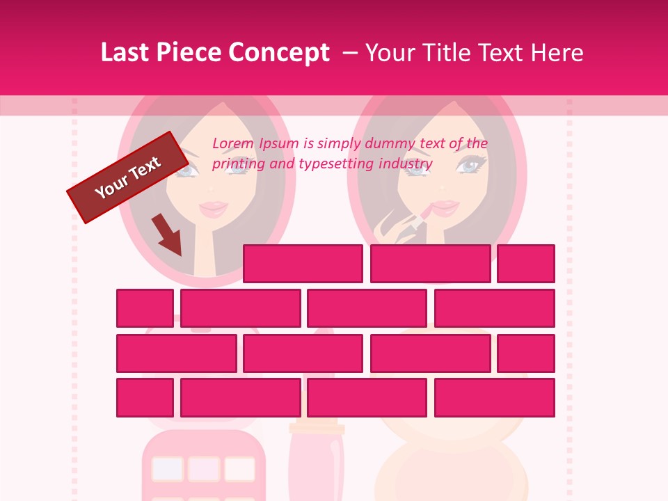 Femine Mid Young PowerPoint Template
