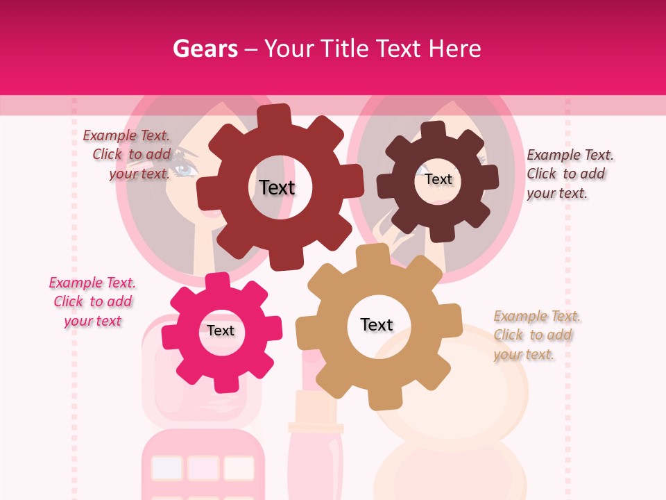 Femine Mid Young PowerPoint Template