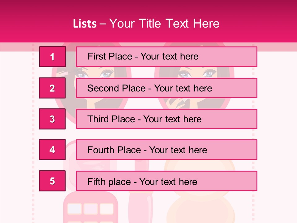 Femine Mid Young PowerPoint Template