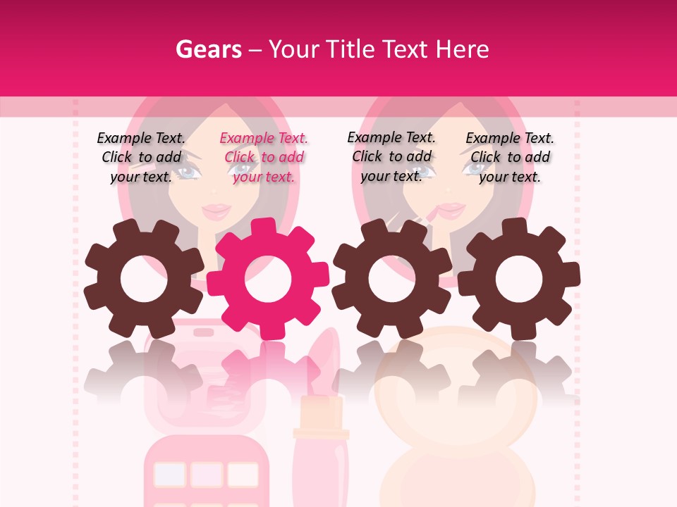 Femine Mid Young PowerPoint Template