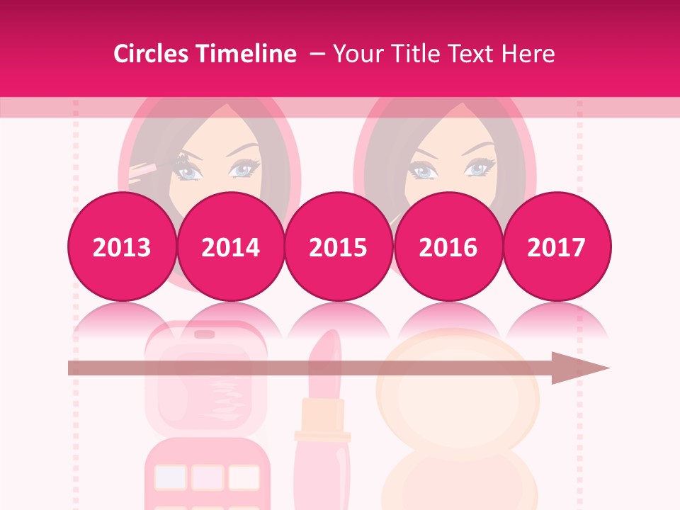 Femine Mid Young PowerPoint Template