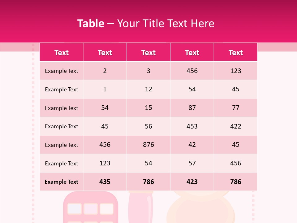Femine Mid Young PowerPoint Template