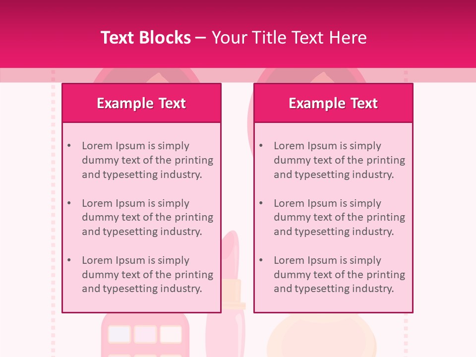 Femine Mid Young PowerPoint Template