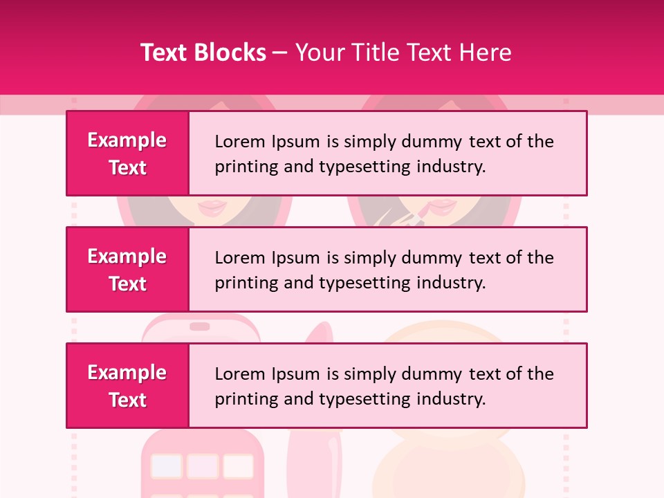 Femine Mid Young PowerPoint Template