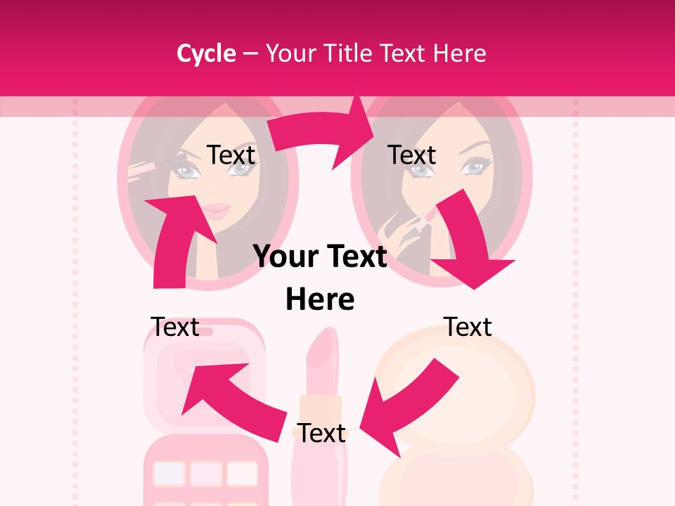 Femine Mid Young PowerPoint Template