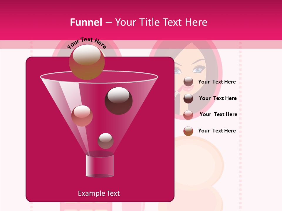 Femine Mid Young PowerPoint Template