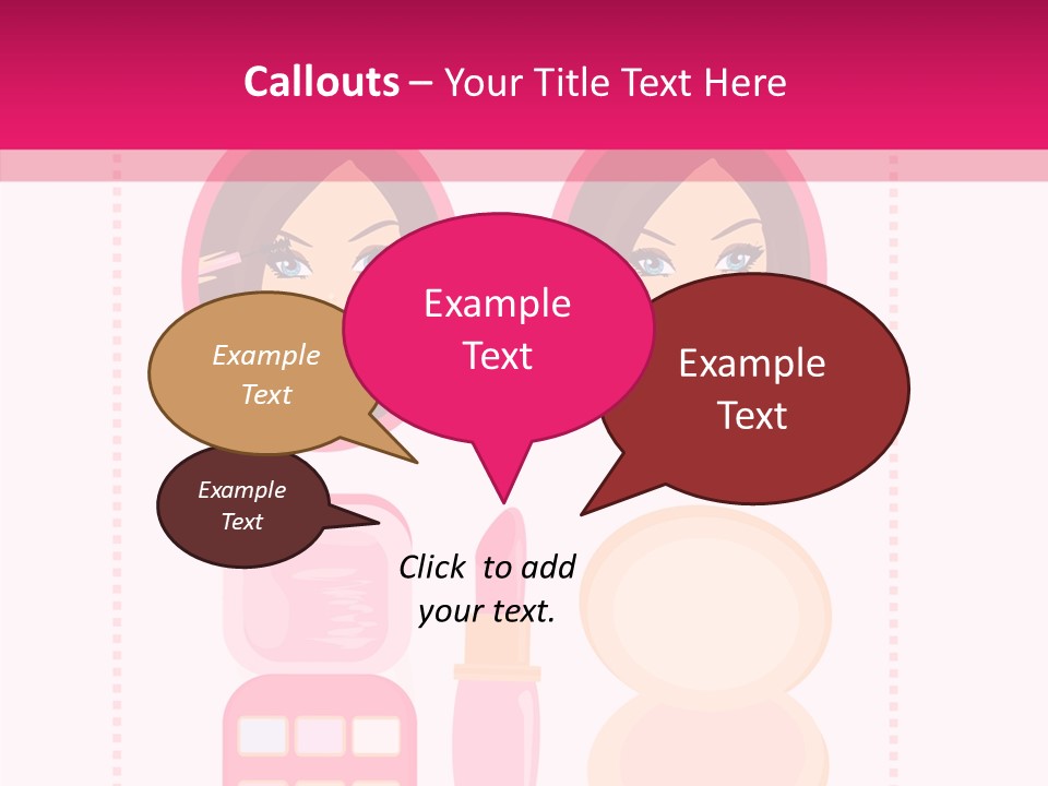 Femine Mid Young PowerPoint Template