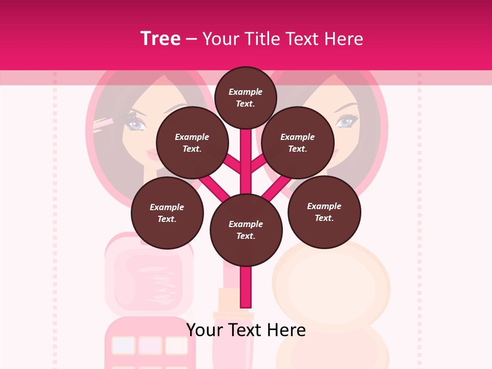 Femine Mid Young PowerPoint Template