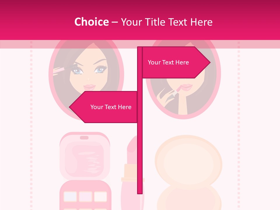 Femine Mid Young PowerPoint Template