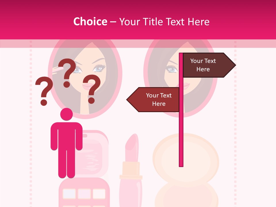 Femine Mid Young PowerPoint Template