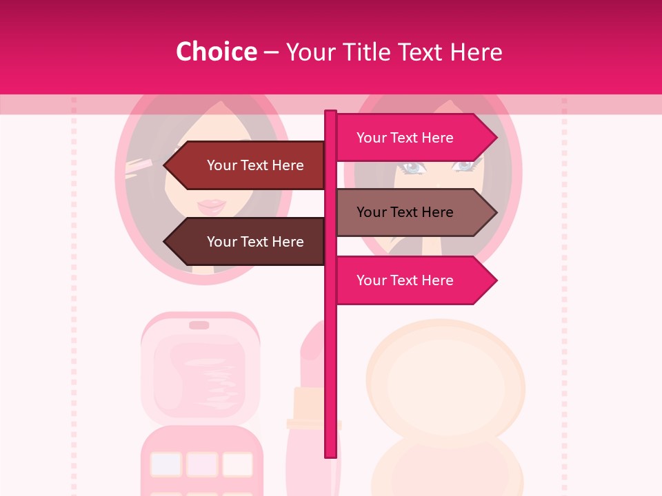 Femine Mid Young PowerPoint Template