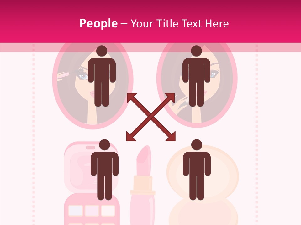 Femine Mid Young PowerPoint Template