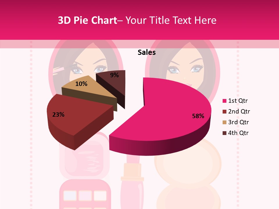Femine Mid Young PowerPoint Template