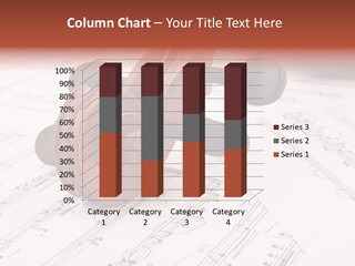 Musiknoten Notenblatt Orchester PowerPoint Template