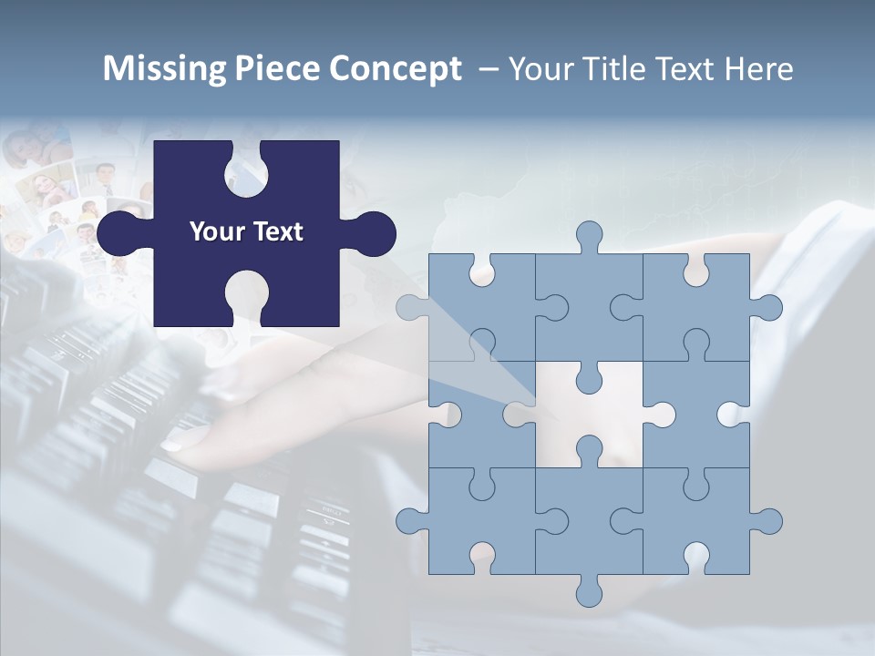 Touch Simplicity Choice PowerPoint Template