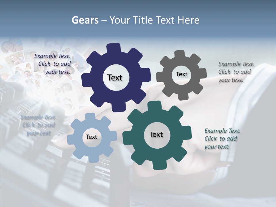 Touch Simplicity Choice PowerPoint Template