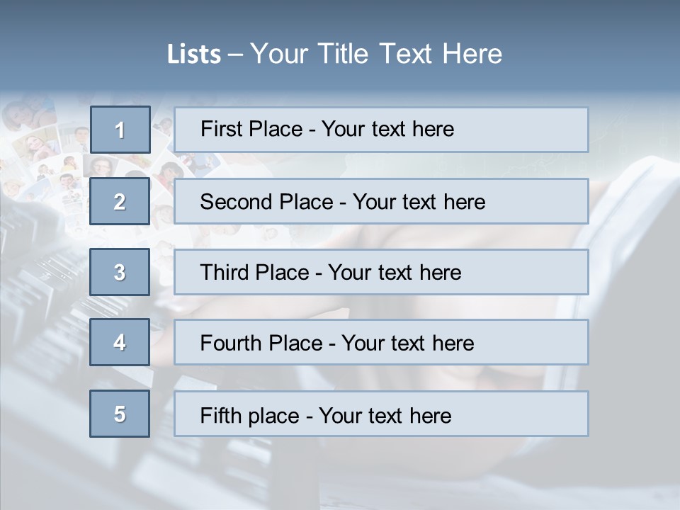 Touch Simplicity Choice PowerPoint Template
