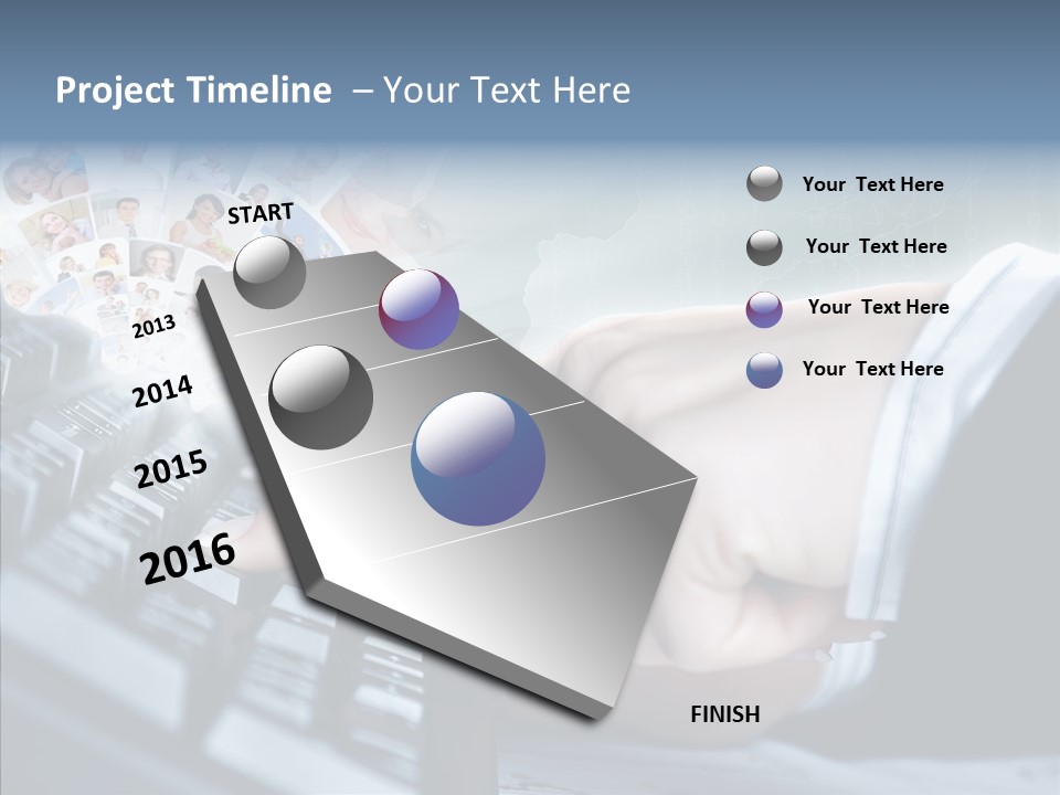 Touch Simplicity Choice PowerPoint Template