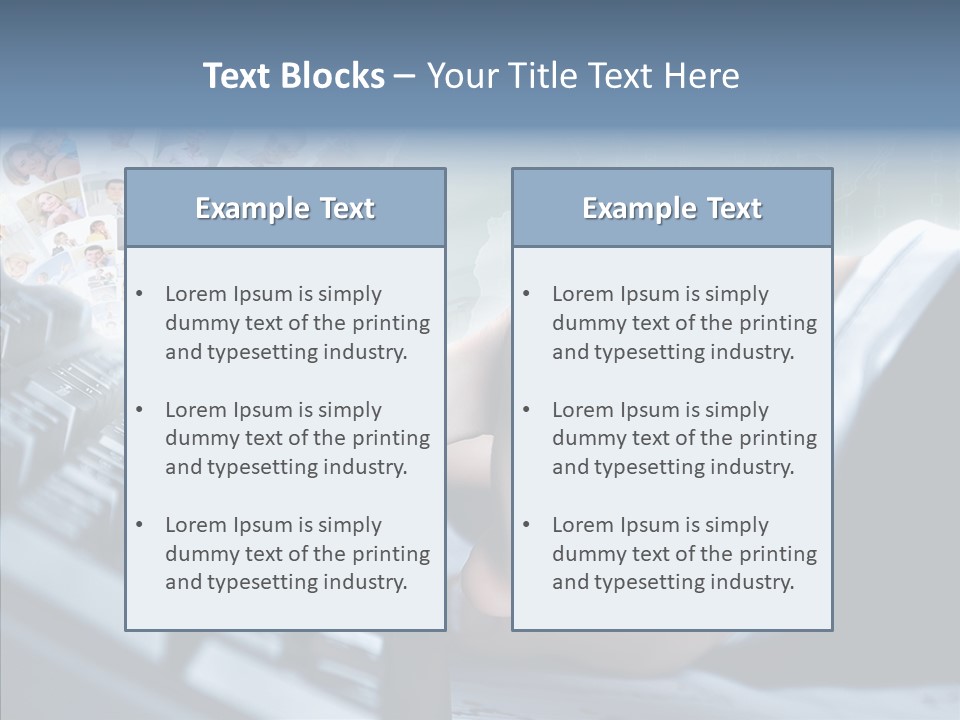 Touch Simplicity Choice PowerPoint Template