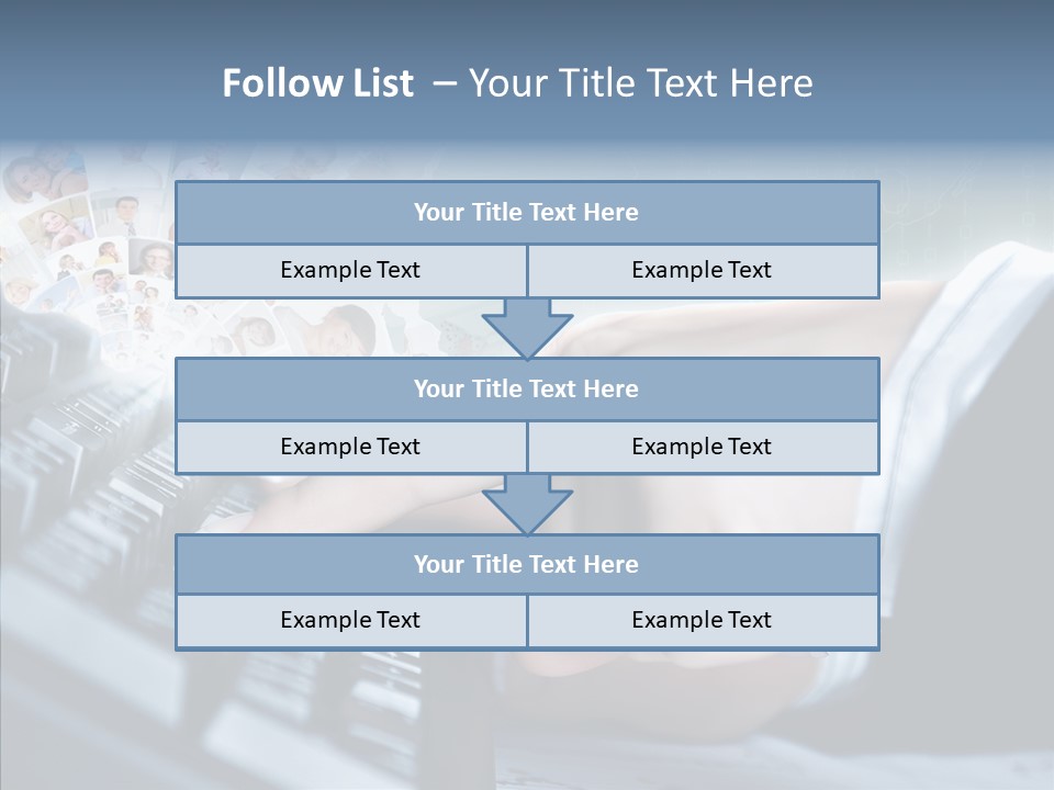 Touch Simplicity Choice PowerPoint Template