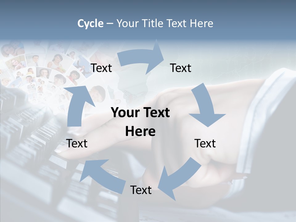 Touch Simplicity Choice PowerPoint Template