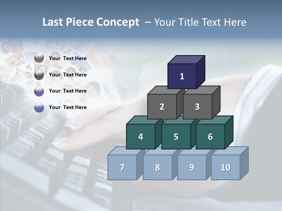 Touch Simplicity Choice PowerPoint Template