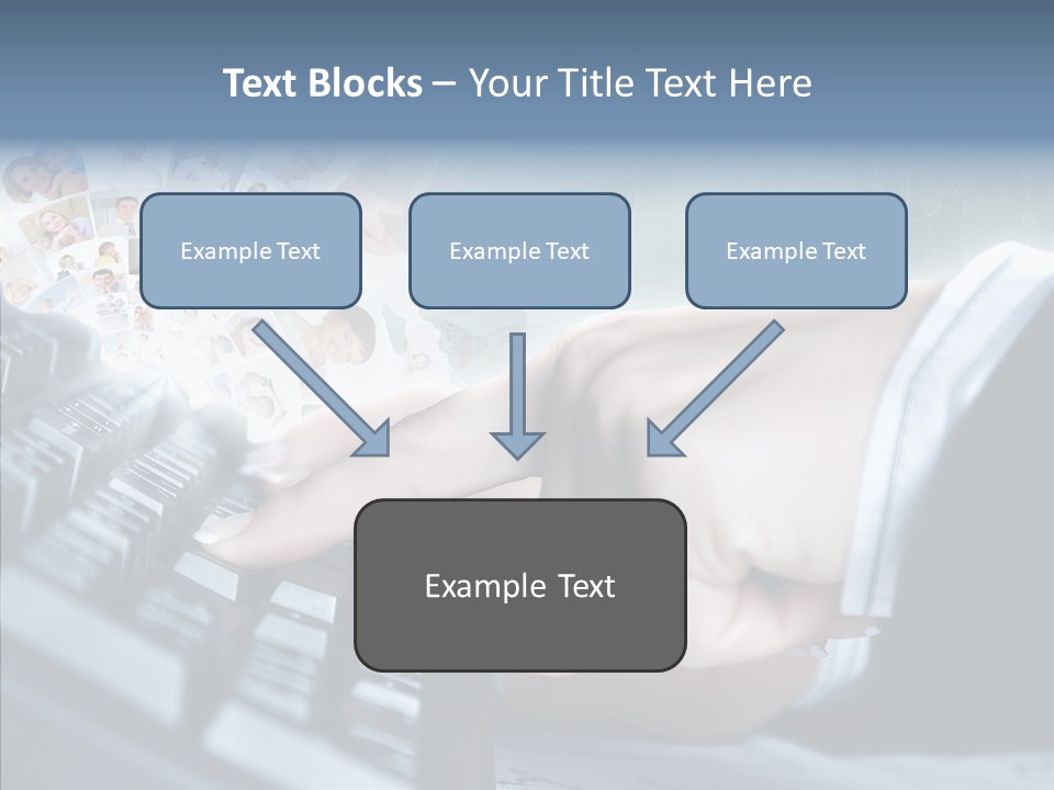 Touch Simplicity Choice PowerPoint Template