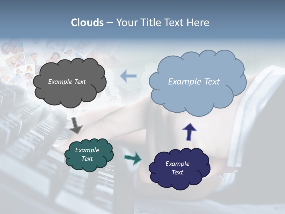 Touch Simplicity Choice PowerPoint Template