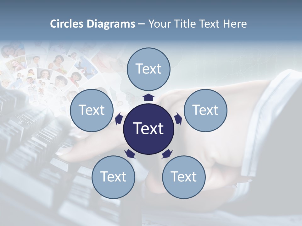 Touch Simplicity Choice PowerPoint Template