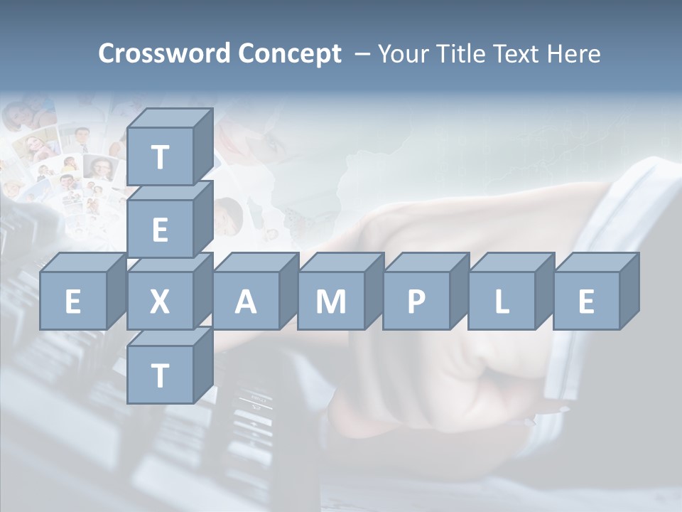 Touch Simplicity Choice PowerPoint Template