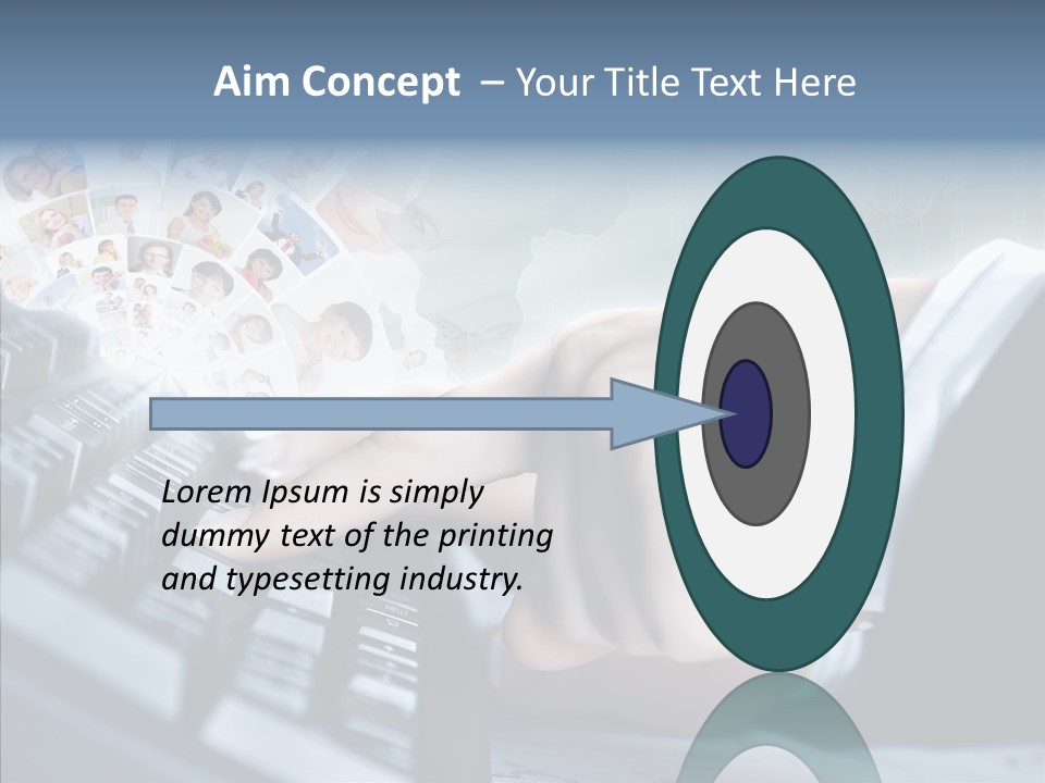Touch Simplicity Choice PowerPoint Template
