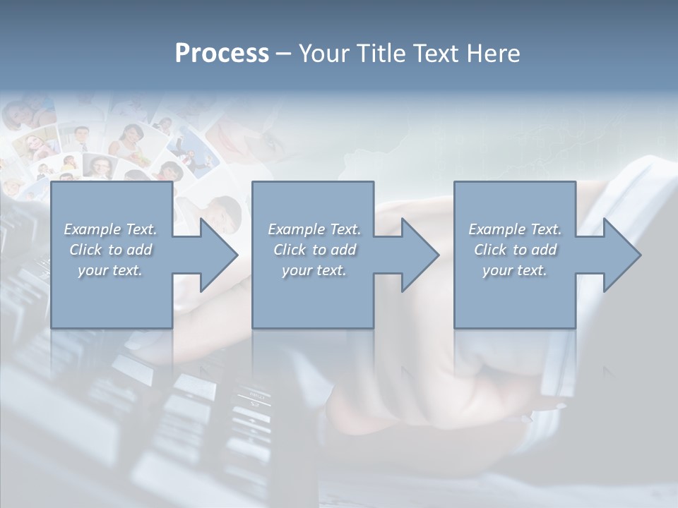 Touch Simplicity Choice PowerPoint Template