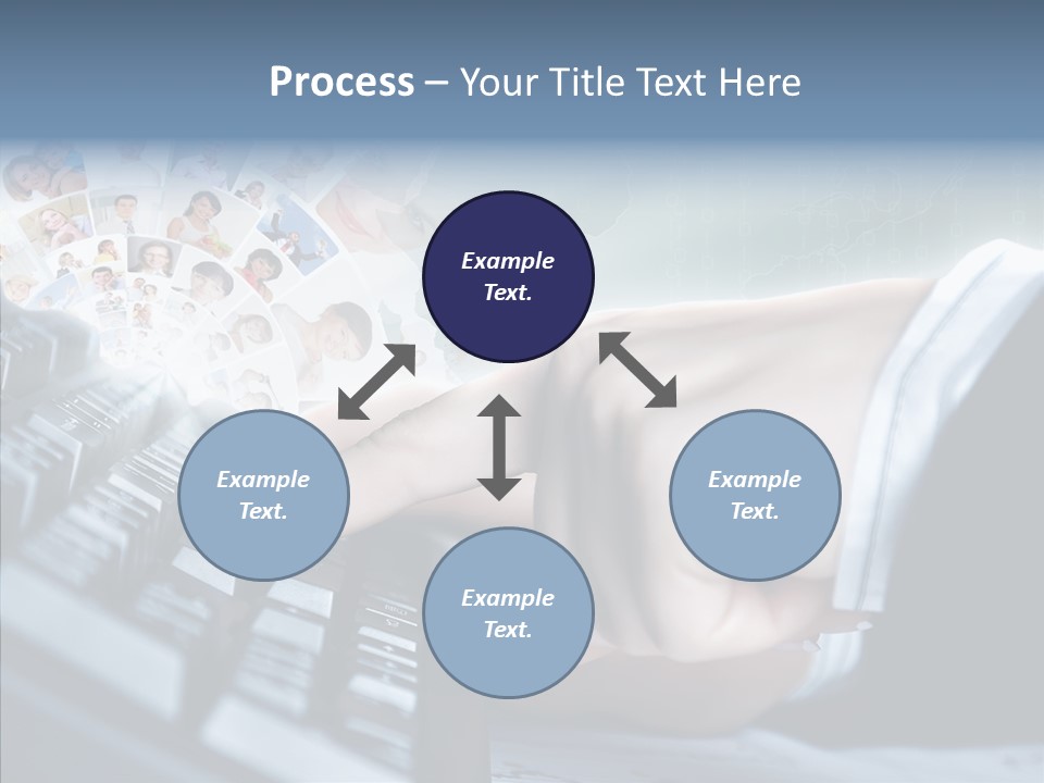 Touch Simplicity Choice PowerPoint Template
