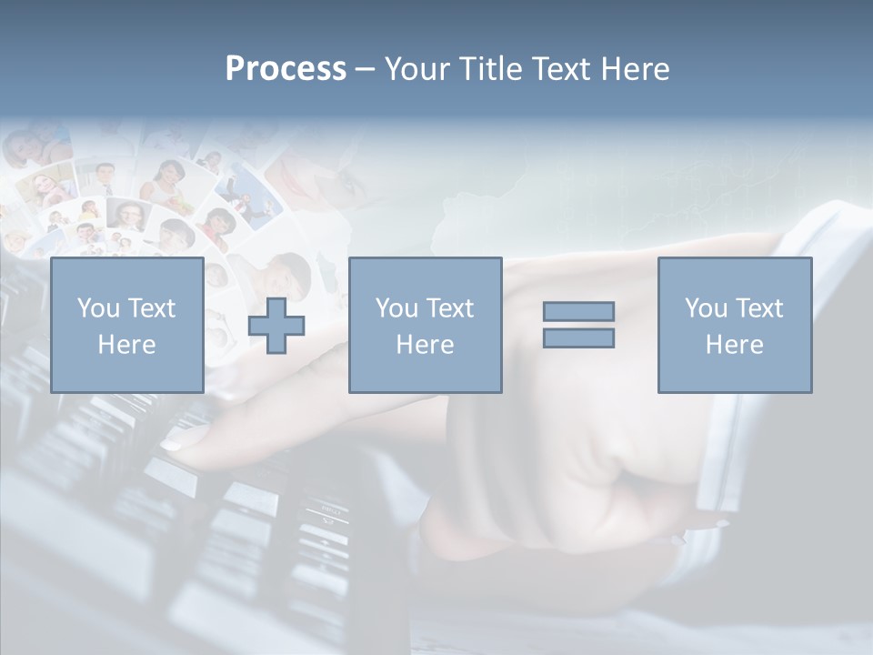 Touch Simplicity Choice PowerPoint Template