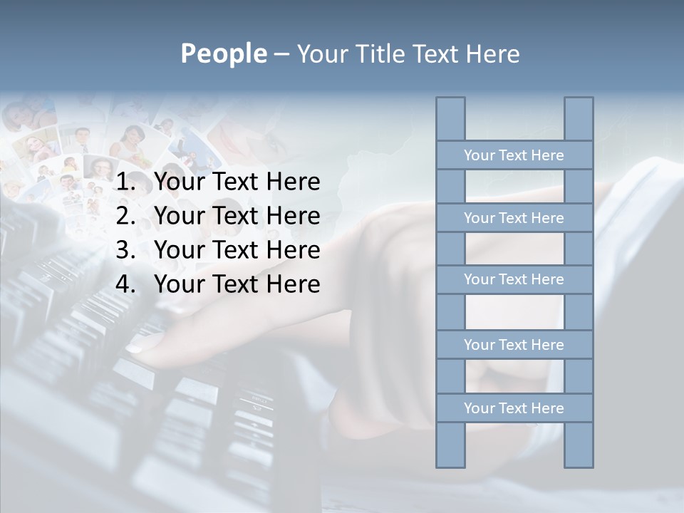 Touch Simplicity Choice PowerPoint Template