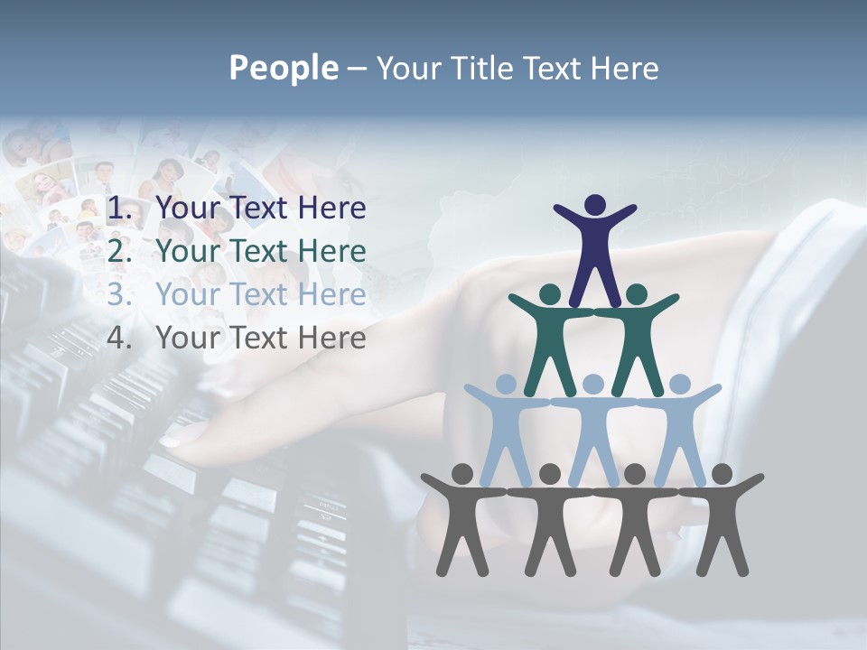 Touch Simplicity Choice PowerPoint Template