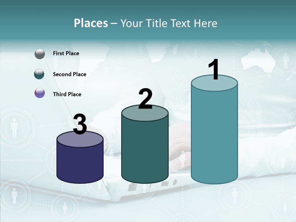 Internet Computer Screen PowerPoint Template