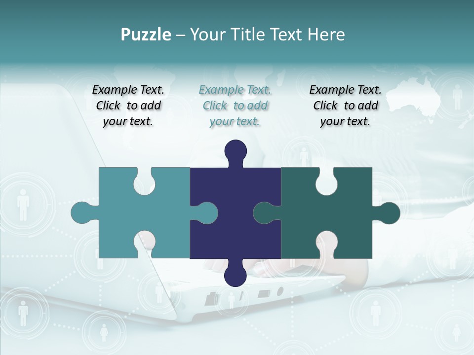 Internet Computer Screen PowerPoint Template