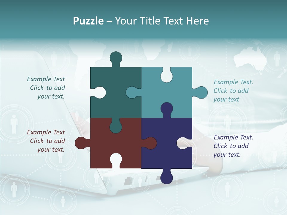 Internet Computer Screen PowerPoint Template