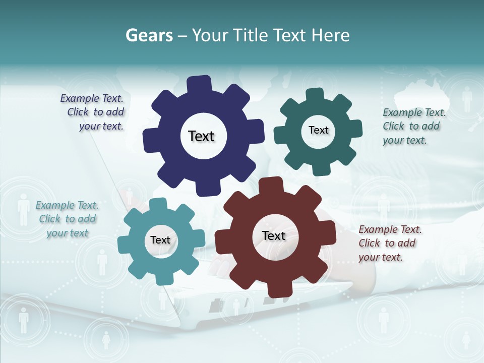 Internet Computer Screen PowerPoint Template
