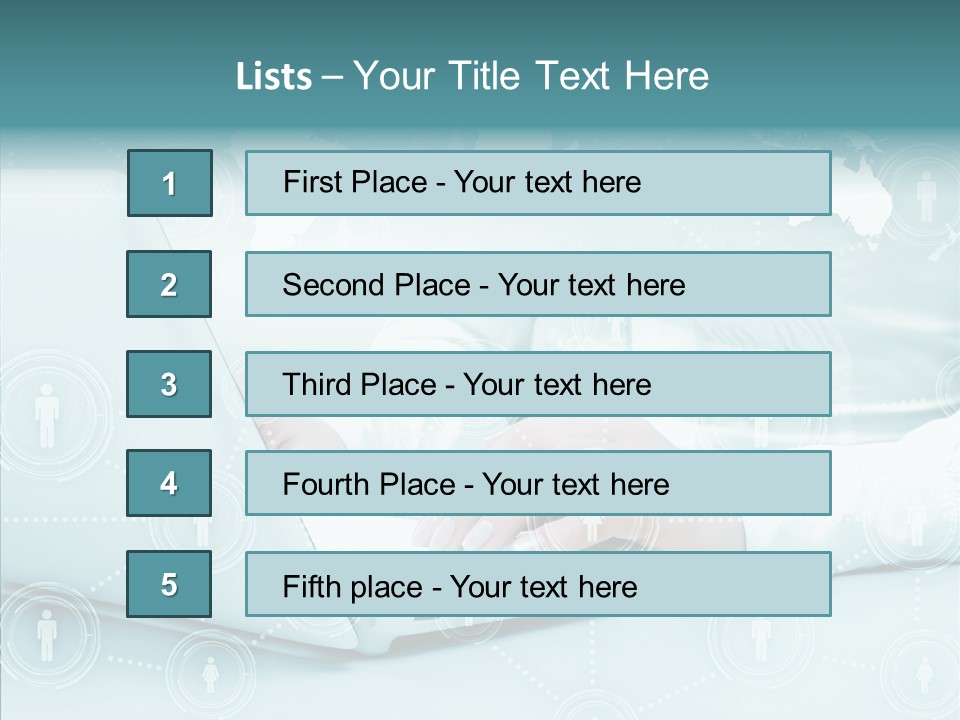Internet Computer Screen PowerPoint Template