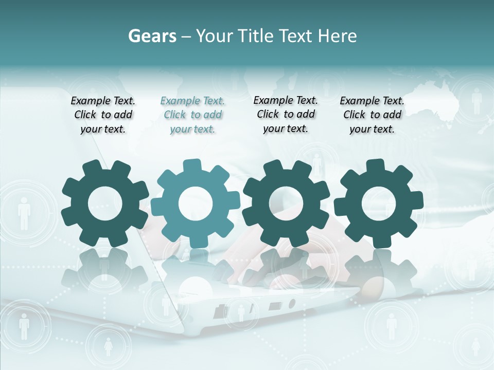 Internet Computer Screen PowerPoint Template