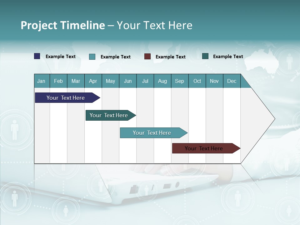 Internet Computer Screen PowerPoint Template