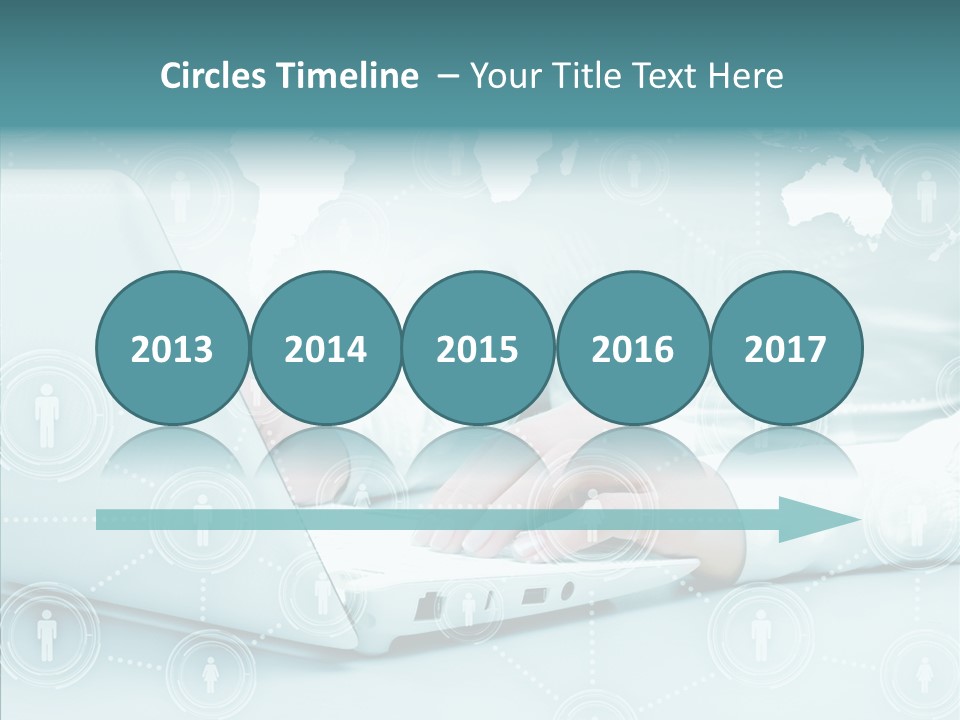 Internet Computer Screen PowerPoint Template
