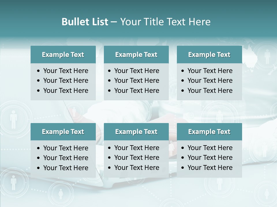 Internet Computer Screen PowerPoint Template