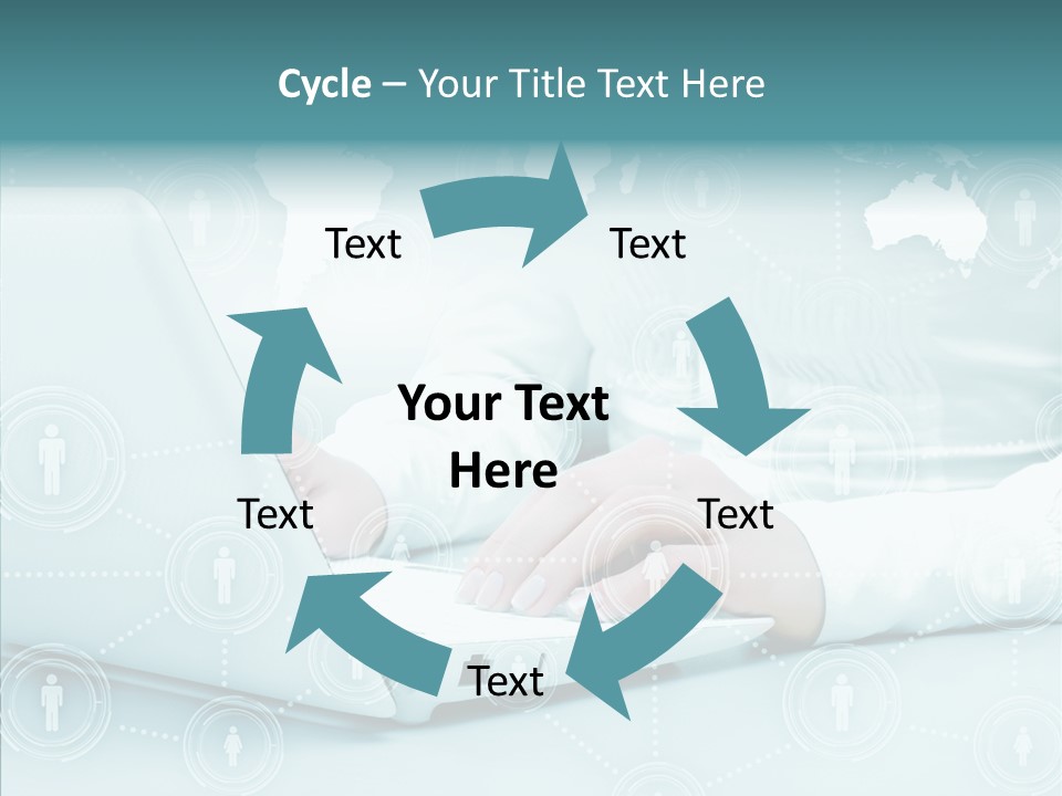 Internet Computer Screen PowerPoint Template