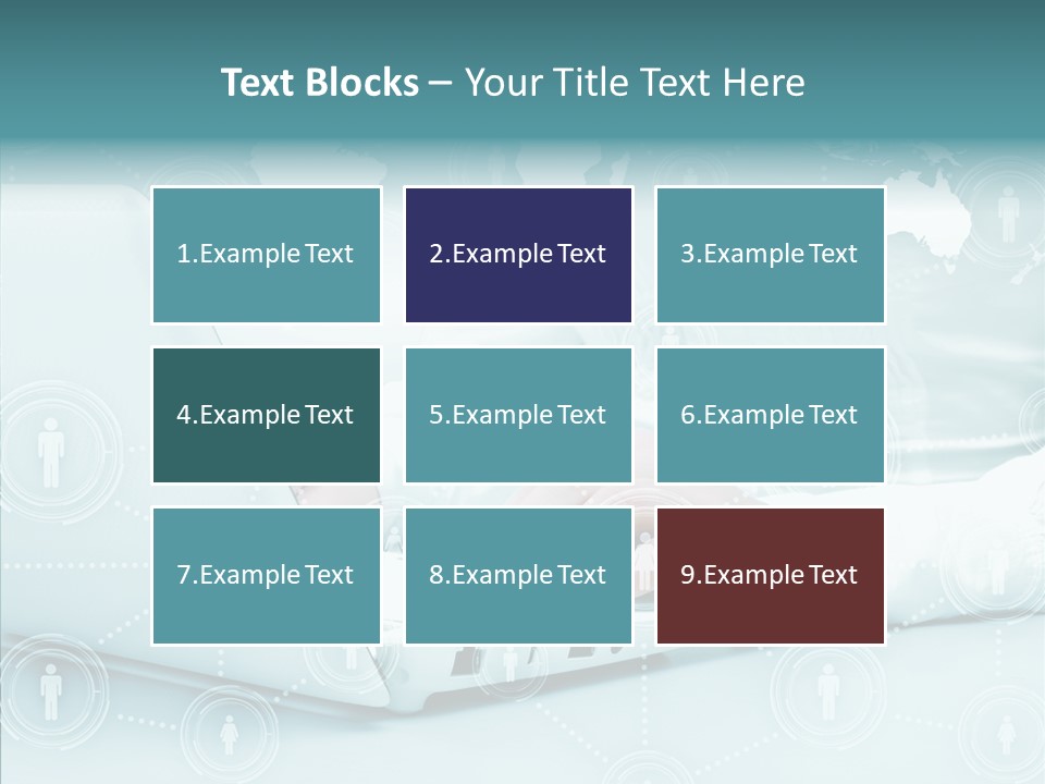 Internet Computer Screen PowerPoint Template