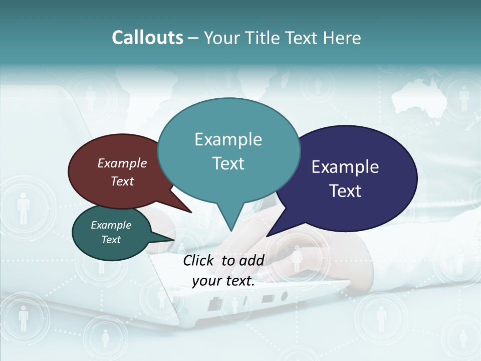 Internet Computer Screen PowerPoint Template
