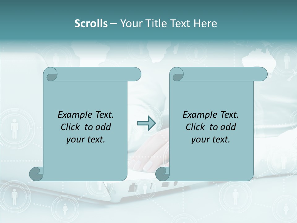 Internet Computer Screen PowerPoint Template
