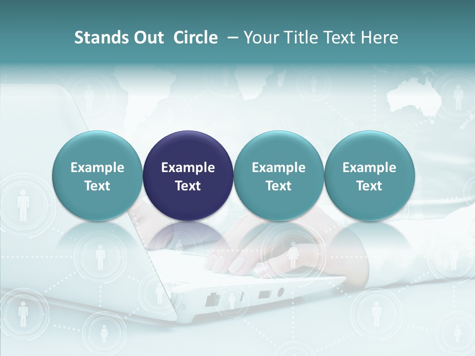 Internet Computer Screen PowerPoint Template